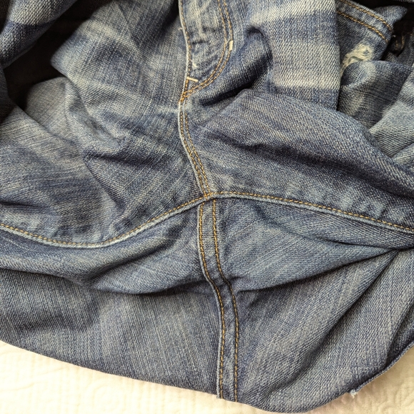 Gap Distressed Limited‎ Edition Ankle Jeans Women's Size 10 Dark Wash - Picture 10 of 11